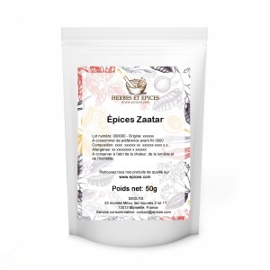 Zaatar Libanais Mélange Epices 100% Naturel sans additifs arôme épices  Zatar Libanais Traditionnel Thym Sumac Sésame Vegan sans Gluten - NCA (250)  : : Epicerie