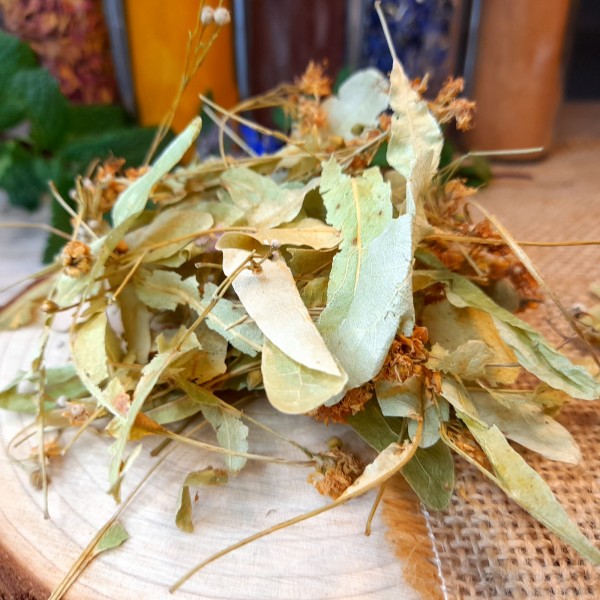 Tilleul Séché (feuilles Et Fleurs) - Récolte 2025 - 85g - Bio Et Naturel - AgoraMarket