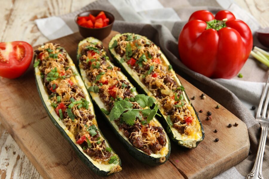 courgette farcie, recette et cuisson