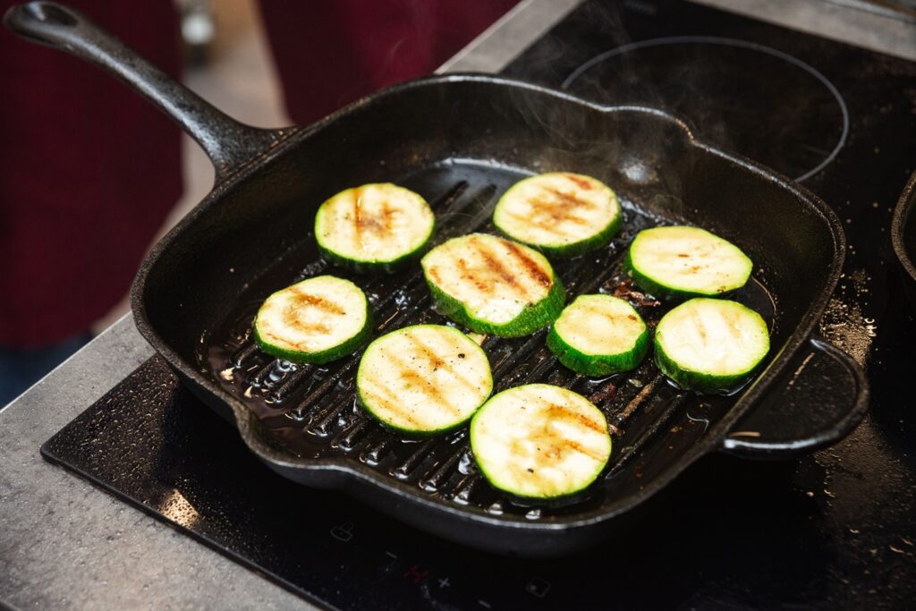 courgette cuisson poêle