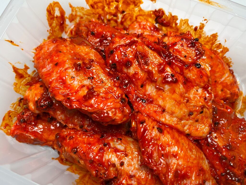 marinade des wings de poulet
