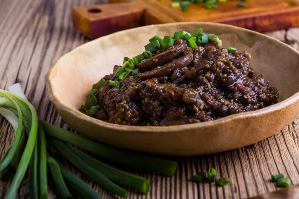 purée d'aubergine