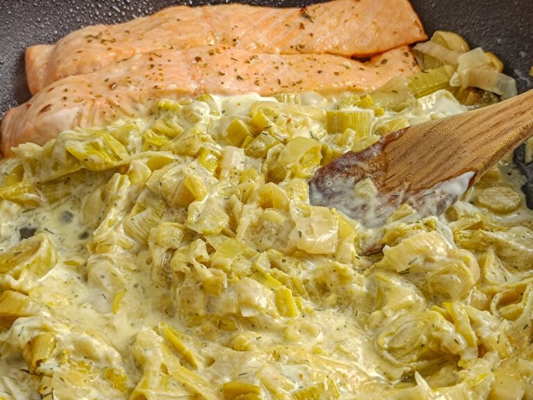 fondue de poireau