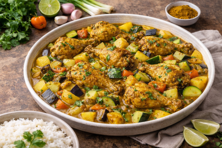 colombo de poulet maison recette