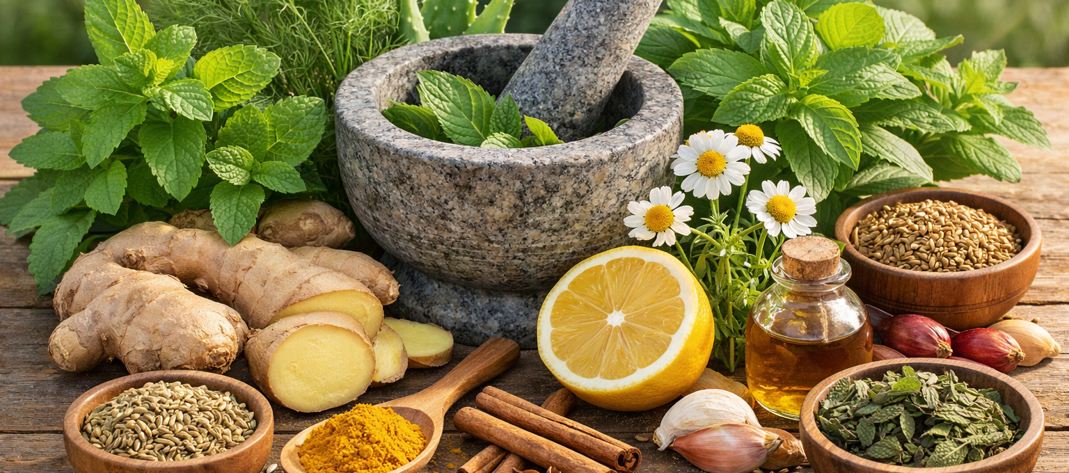 plantes pour digérer facilement