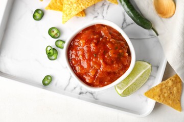 Sauce salsa maison: Recette de la sauce salsa mexicaine